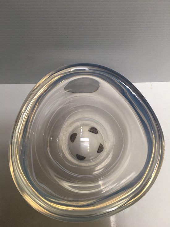 ORREFORS opalescent crystal cup 1930
