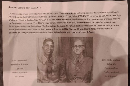 Masquette Lukwakongo, Lega, RDC