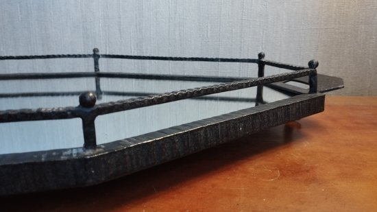 Wrought iron tray, Art Deco period