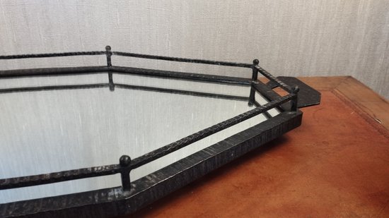 Wrought iron tray, Art Deco period