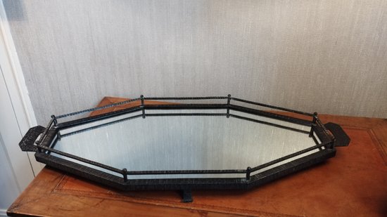 Wrought iron tray, Art Deco period