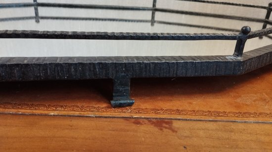 Wrought iron tray, Art Deco period