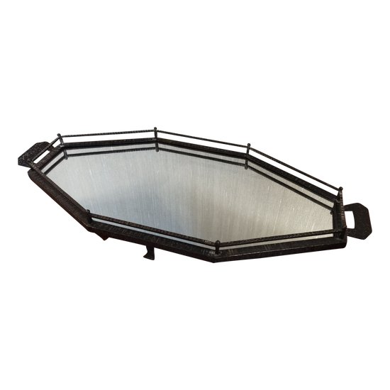 Wrought iron tray, Art Deco period