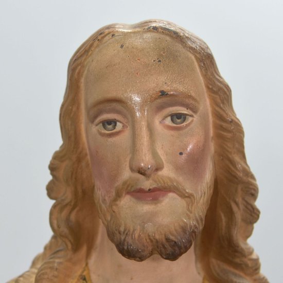 Sacro Cuore, Scultura in Ghisa 2poque XIX