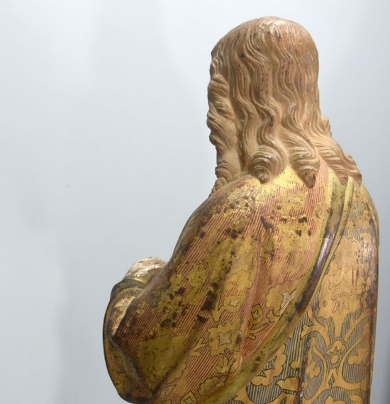 Sacro Cuore, Scultura in Ghisa 2poque XIX