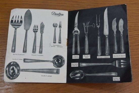 Cutlery Set Deetjen Vermeil 173 Pieces