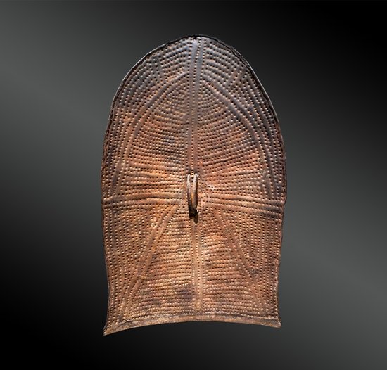 SHIELD namens Goko - Kirdi-Kultur, nördlich von Kamerun - Erste Hälfte des 20. Jahrhunderts