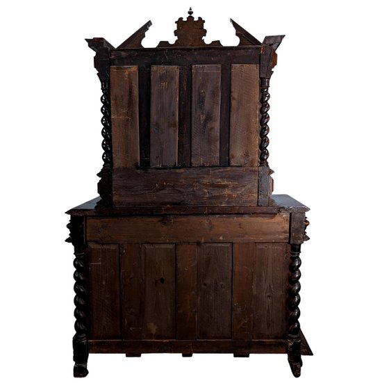 Two Shrunken Louis XIII Bodies In Walnut Ep XVIIIth
