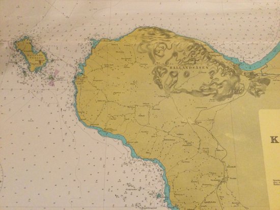 old maritime map "Swedish coasts"