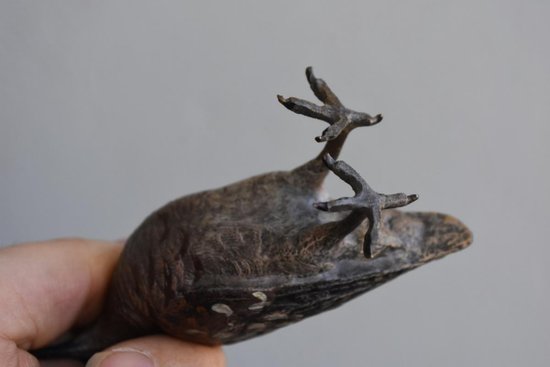 Bécasse En Bronze De Vienne