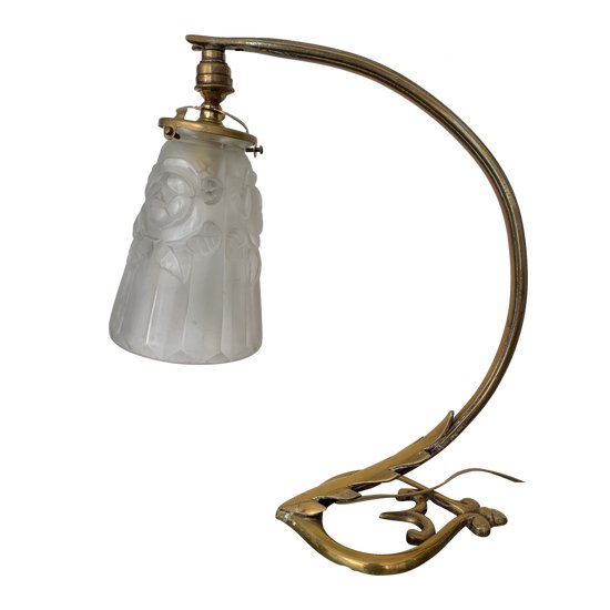 Lampe De Bureau Art Nouveau « Cœur » 