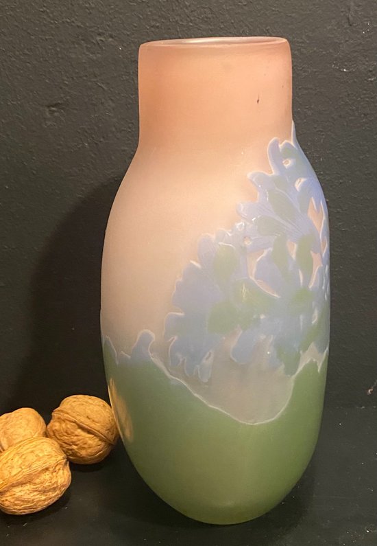 Nancy Schulvase Signiert Gallé