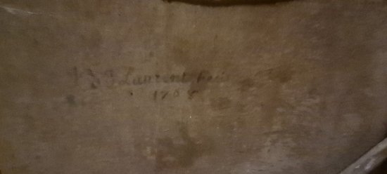 XVIII ème siècle, Portrait Huile Sur Toile d'Anne Barillot