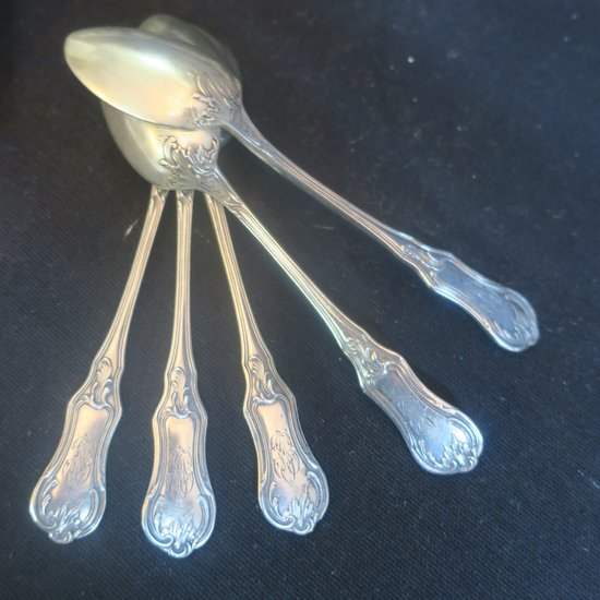 Sterling silver cutlery set, 18 place settings