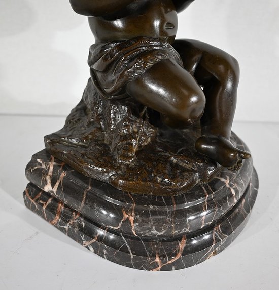 Bronzo “Angelot à la Flute” – Fine XIX secolo