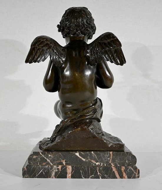 Bronzo “Angelot à la Flute” – Fine XIX secolo
