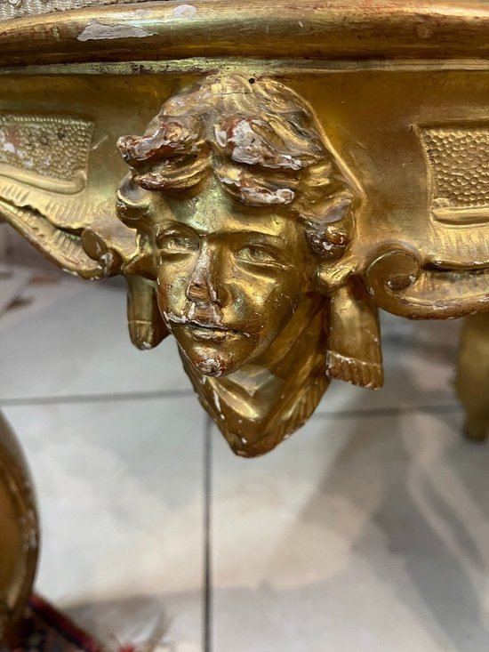 COPPIA DI SEDIE VENEZIANE IN LEGNO DORATO