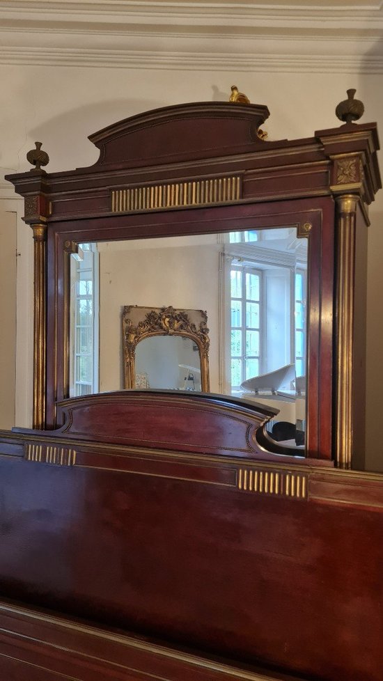 Chambre à Coucher Style Louis XVI En Acajou