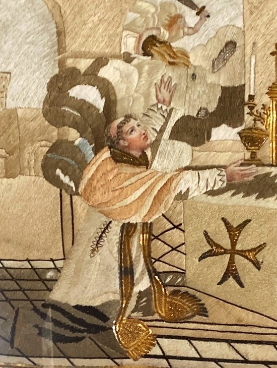 Saint Charles, Nadelmalerei