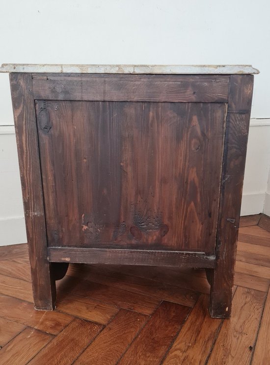 Petite Commode En Marqueterie Style Régence