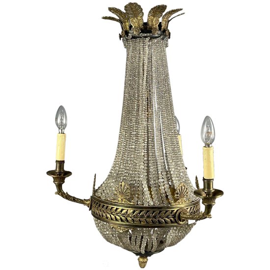 Lustre Montgolfière De Style Empire