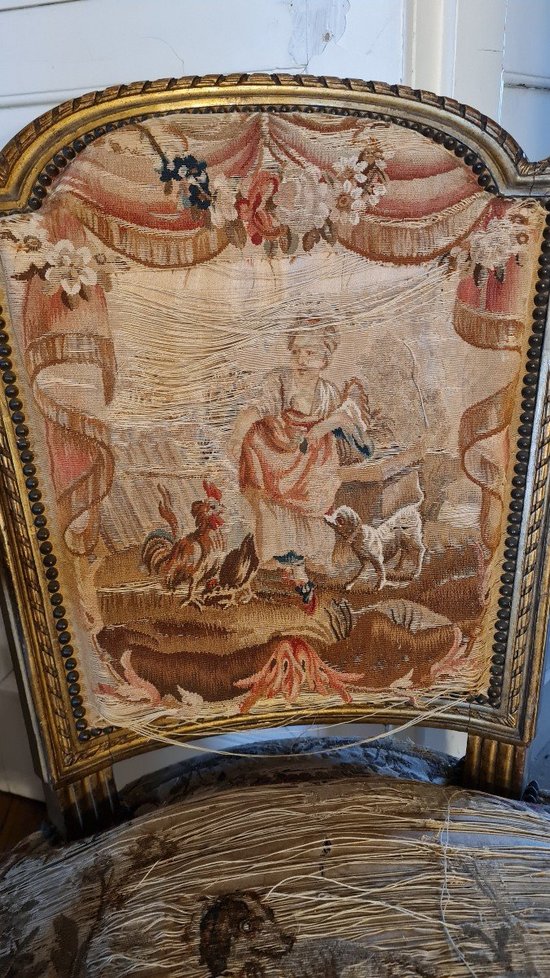 Salon Bois Doré, Style Louis XVI NapolÉon III