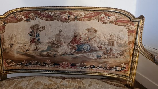 Salon Bois Doré, Style Louis XVI NapolÉon III