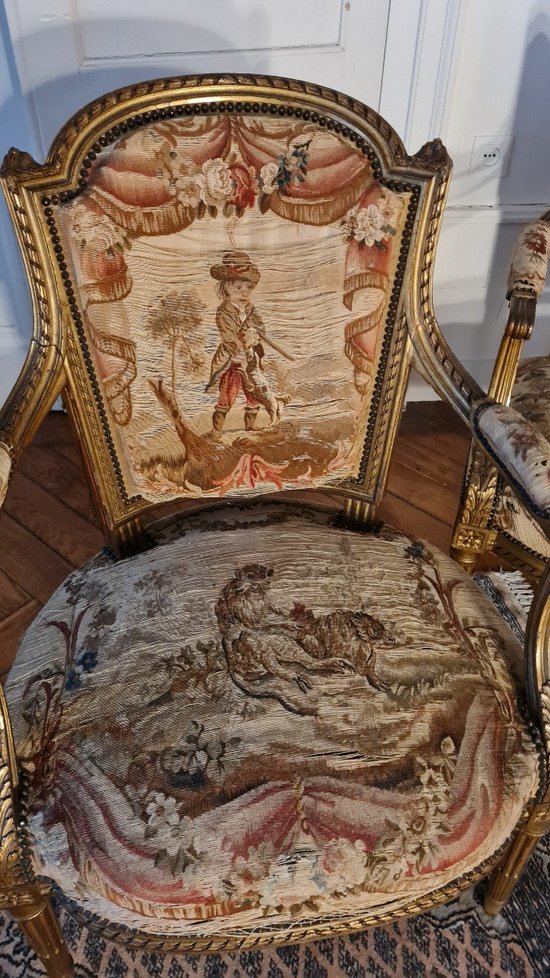 Salon Bois Doré, Style Louis XVI NapolÉon III