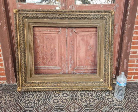 Large gilded frame from the Napoleon III period