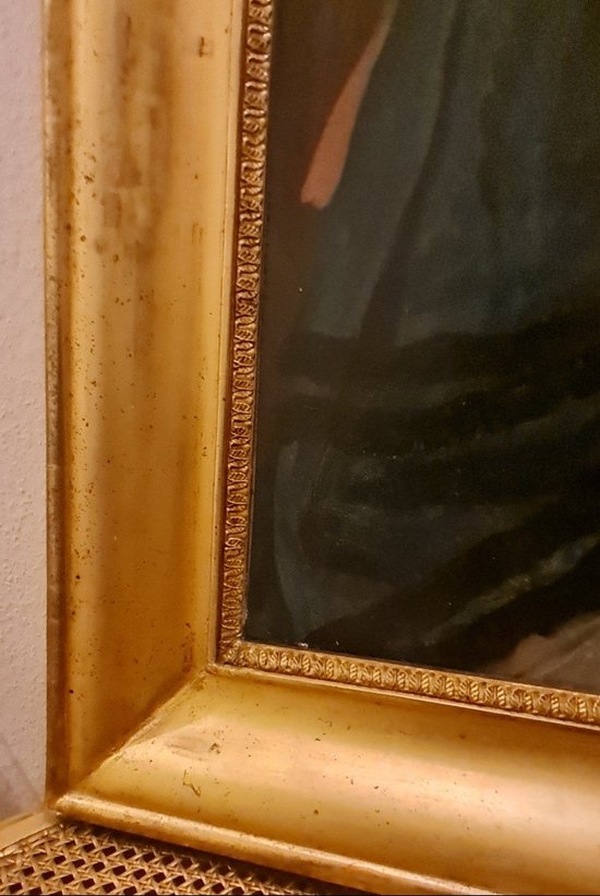 XIX ème S, Großes Porträt Einer Frau