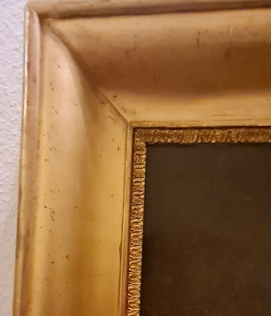 XIX ème S, Großes Porträt Einer Frau