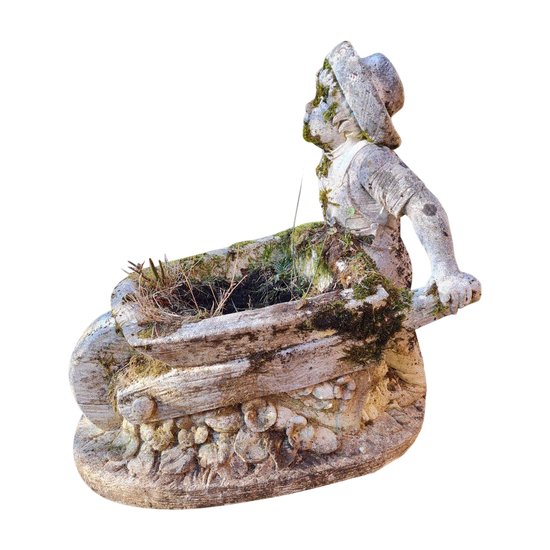 Reconstituted Stone Planter