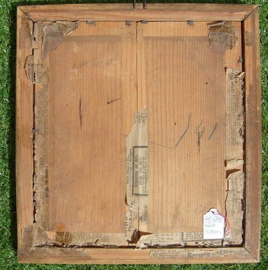 Kleines Bild, Gemälde des Heiligen Simon