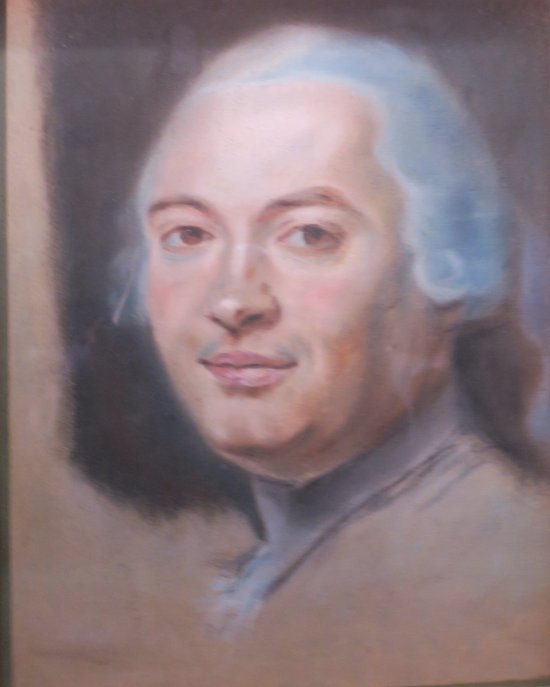 Pastel, portrait of Jacques Laure le Tonnelier de Breteuil