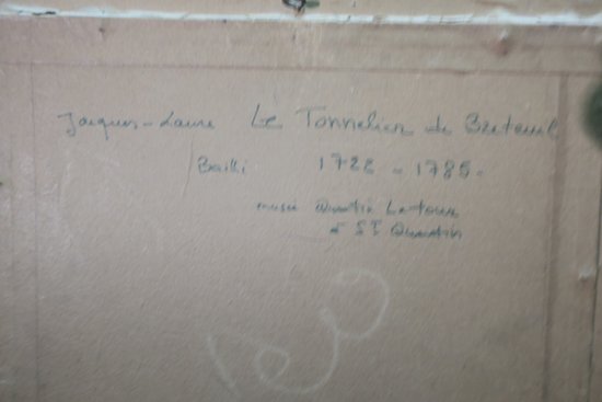 Pastel, portrait of Jacques Laure le Tonnelier de Breteuil
