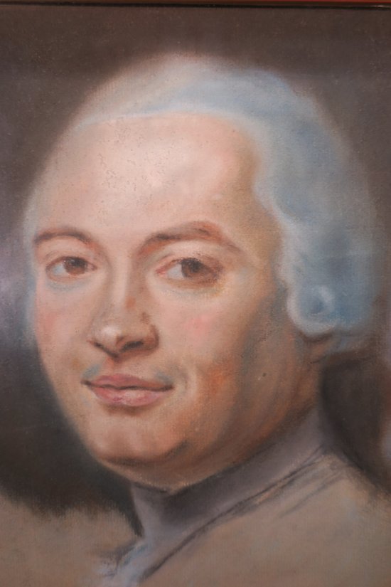Pastel, portrait of Jacques Laure le Tonnelier de Breteuil