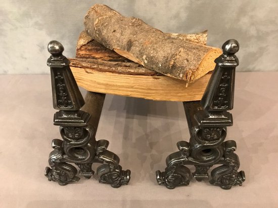 Antique Cast Iron Dolphin Antique Anvils 19 th C