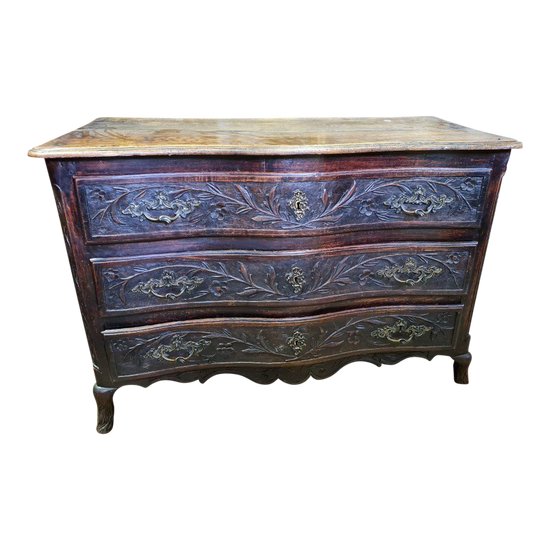 Commode Galbée époque Louis XV