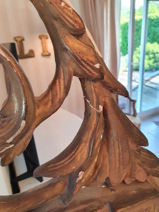 Miroir En Bois Doré Louis XVI