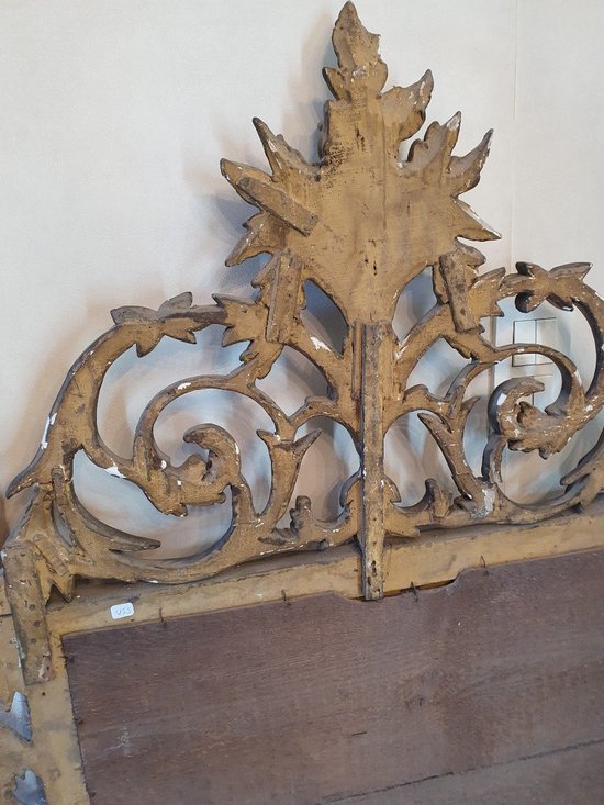 Miroir En Bois Doré Louis XVI