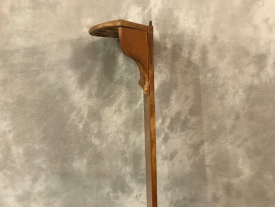 Porta stecca o canna da biliardo in legno di ciliegio del XIX secolo
