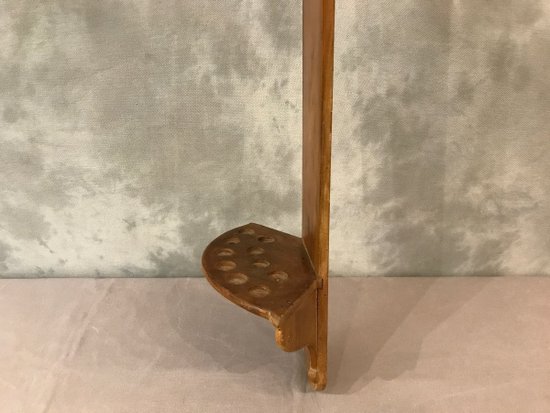 Porta stecca o canna da biliardo in legno di ciliegio del XIX secolo