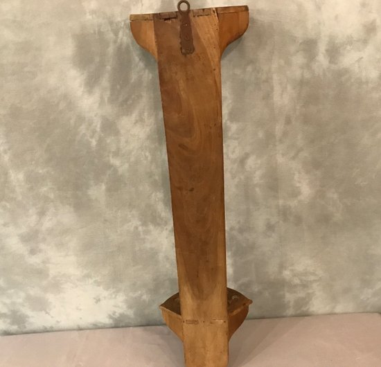 Porta stecca o canna da biliardo in legno di ciliegio del XIX secolo