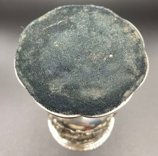 COPPA DA CACCIA IN ARGENTO XIX SECOLO
