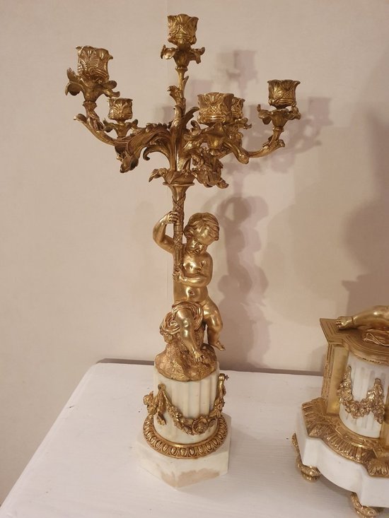 Kaminverkleidung aus Bronze, Napoleon III