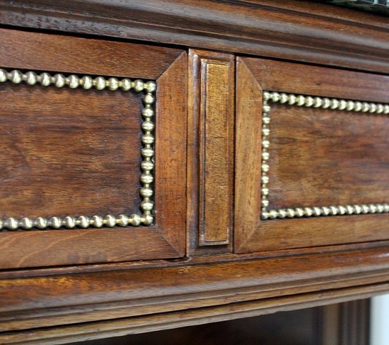 Buffet Desserte d’Entre-Deux en Acajou, style Louis XVI – Début XXe
