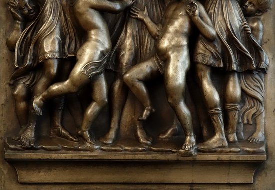 Wichtiges La Cantoria-Paneel von Luca Della Robbia 19. Jahrhundert