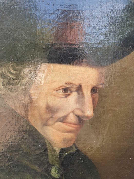 XIX th century, Man portrait, Armoire, Coat of arms