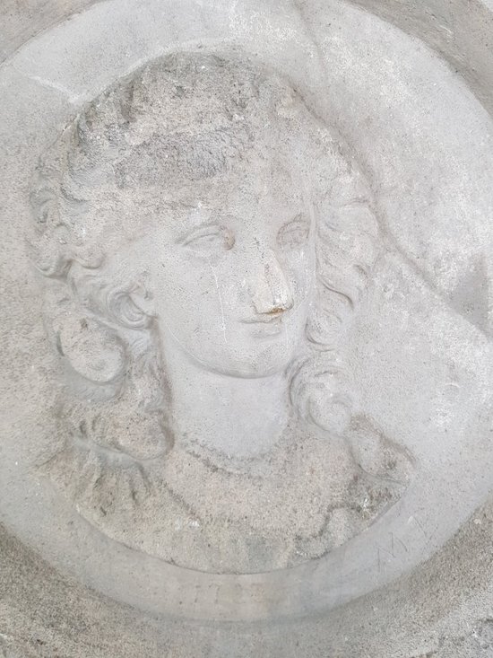 Médaillon Figurant Marie Antoinette Daté 1785