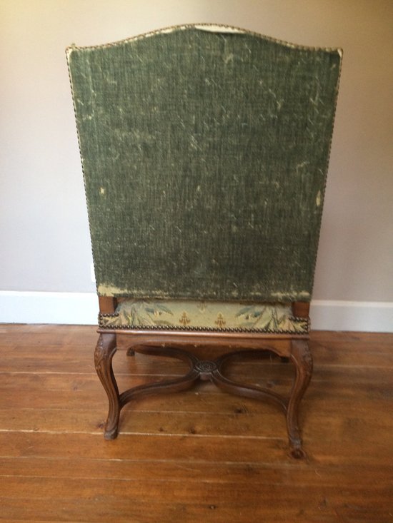 Fauteuil XIX° en hêtre